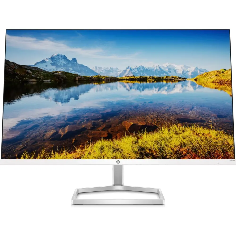<p><strong>HP - 24" M24FWA IPS</strong> LED Monitor HDMI, 75Hz, 5mc, FHD (1920x1080) Silver White (34Y22AA) with audio</p><p><br></p>